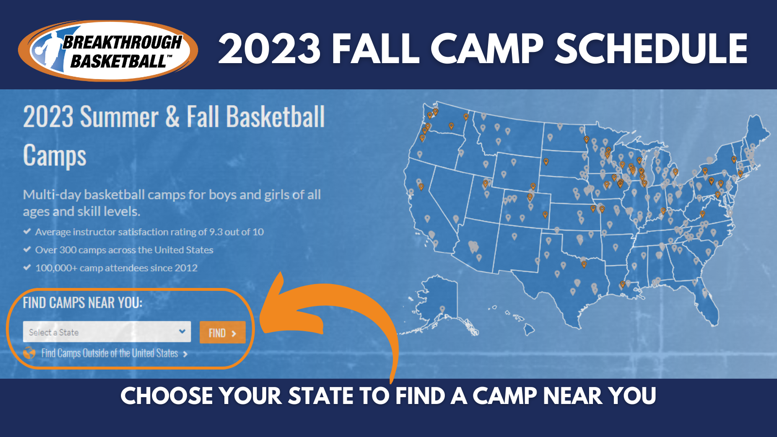2023 Orlando, Florida Basketball Camps for Boys and Girls 2023 Fall
