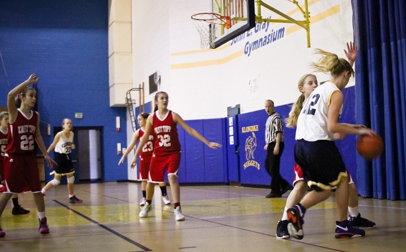 5th Grade Buzzer Beater Drill at the Basketball Camp this week., By Grand Ledge Community Recreation