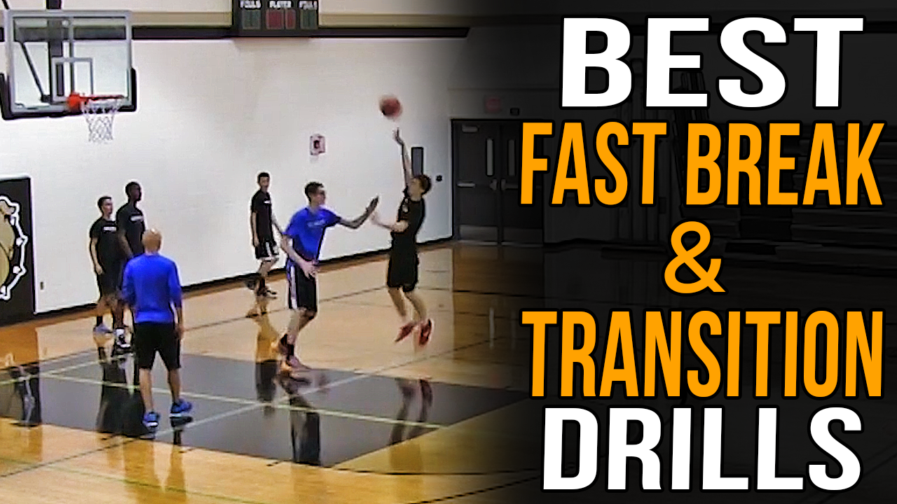Basketball Fast Break &amp; Transition Drills - Full Court Drills