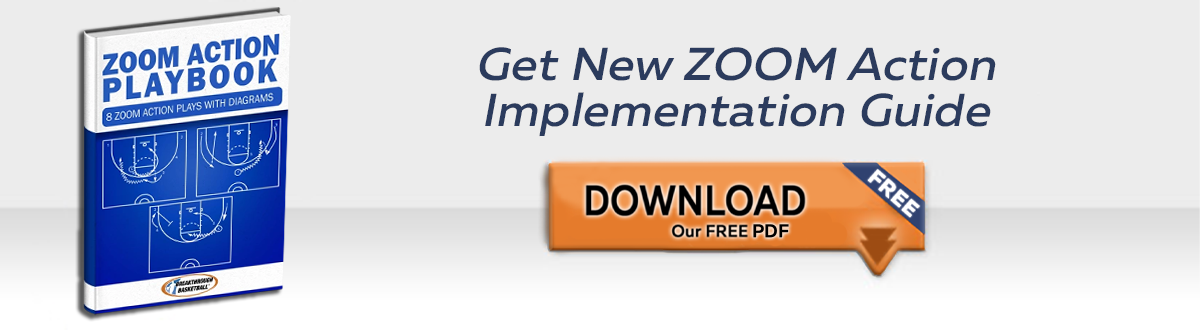 The Simplified Zoom Offense For Basketball For Ages 12 & Up