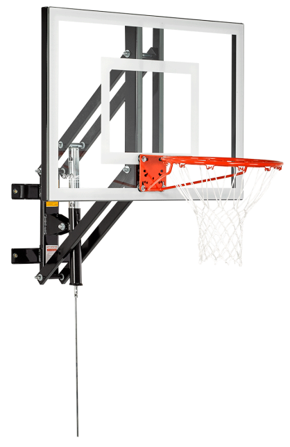 Wall-mounted Basketball Hoop - No Drilling Required - ApolloBox