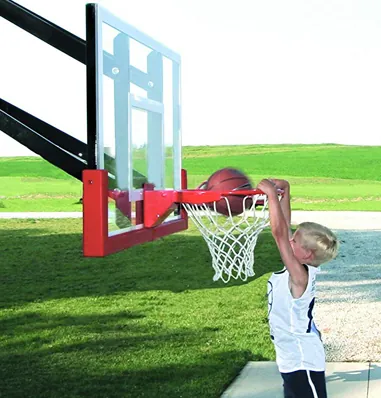 Girl dunking